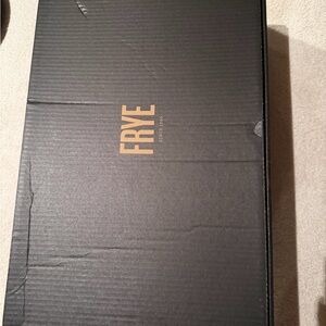 Frye Black Box with Gold Logo
